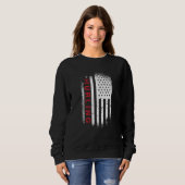Hurling American Flag Sweatshirt (Vorne ganz)