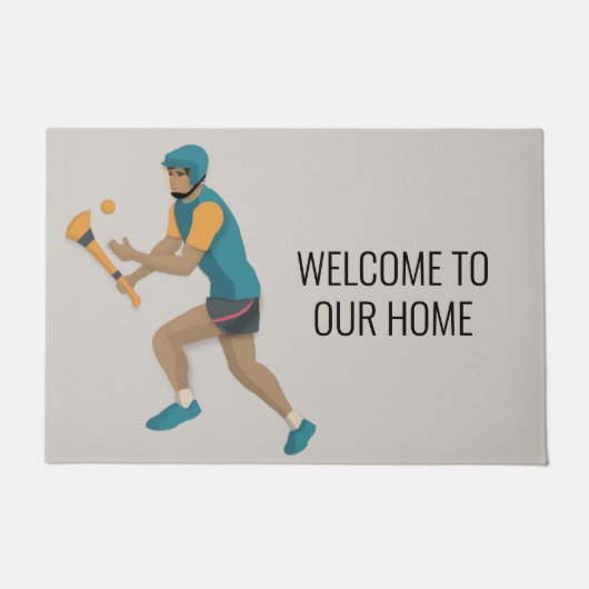 Hurling Fußmatte (Vorderseite)