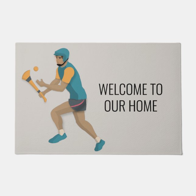 Hurling Fußmatte (Vorderseite)