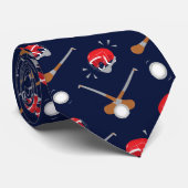 Hurling Gaelic Sport Krawatte (Gerollt)