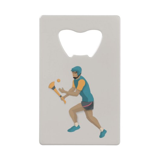 Hurling Geldbeutel Flaschenöffner (Vorderseite)