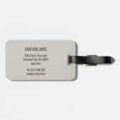 Hurling Gepäckanhänger (Rückseite horizontal)