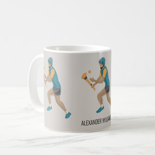 Hurling Kaffeetasse (Vorderseite Links)