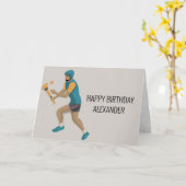 Hurling Karte (Gelbe Blume)