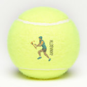 Hurling Tennisbälle (Rückseite)
