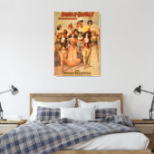 Hurly Burly Extravaganza Theatre Poster Leinwanddruck (Insitu (Schlafzimmer))