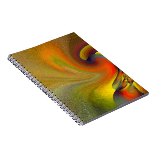 "Hurly Burly"-Notebook Notizblock (Rechte Seite)