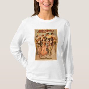 Hurly-Kräftiges Extravaganz-Theater-Plakat T-Shirt
