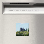 Huron Island Lighthouse-Magnet Magnet (In Situ (Geschirrspüler))