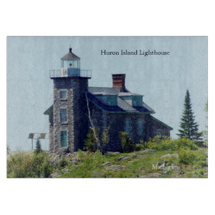 Huron Island Lighthouse Schneidebrett
