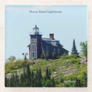 Huron Island Lighthouse Untersetzer