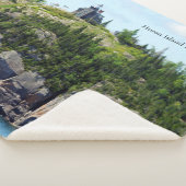 Huron Island Lighthouse Weitwinkel-Sherpa-Decke Sherpadecke (3/4)
