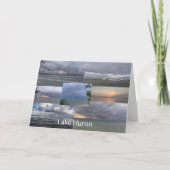 Huron Lake Karte (Vorderseite)