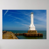 Huron-Leuchtturm Poster (Vorne)