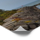 Huron Lighthouse in Huron, Ohio Poster (Ecke)