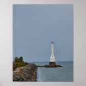 Huron Lighthouse in Huron, Ohio Poster (Vorne)