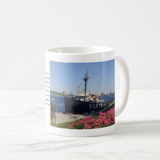 Huron Lightship Summer Tasse (VorderseiteRechts)
