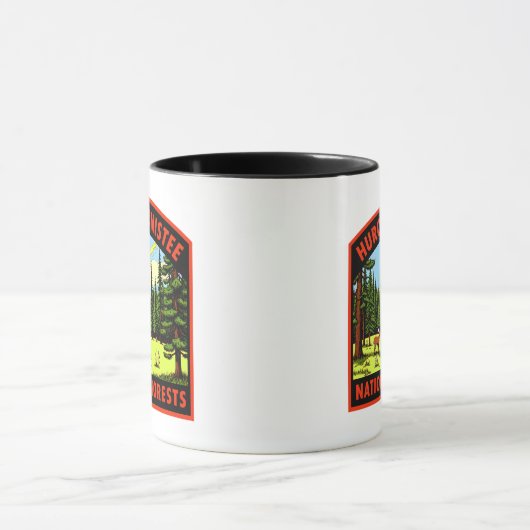Huron Manistee Nation Forest Michigan Tasse (Zentrum)