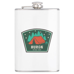 Huron National Forest Camping Flachmann