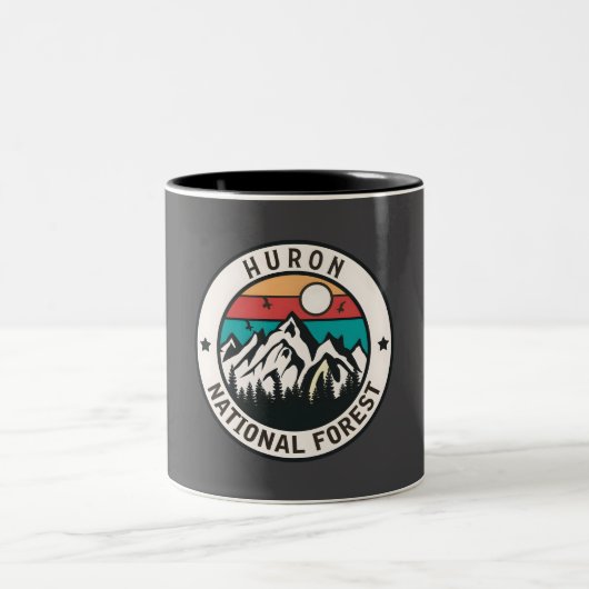Huron-Nationalwald Zweifarbige Tasse (Mittel)