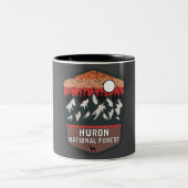 Huron-Nationalwald Zweifarbige Tasse (Mittel)