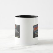 Huron, Ohio - Lake Erie - Große Letter Scenes Tasse (Zentrum)