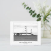 Huron-See #1 Postkarte (Stehend Vorderseite)