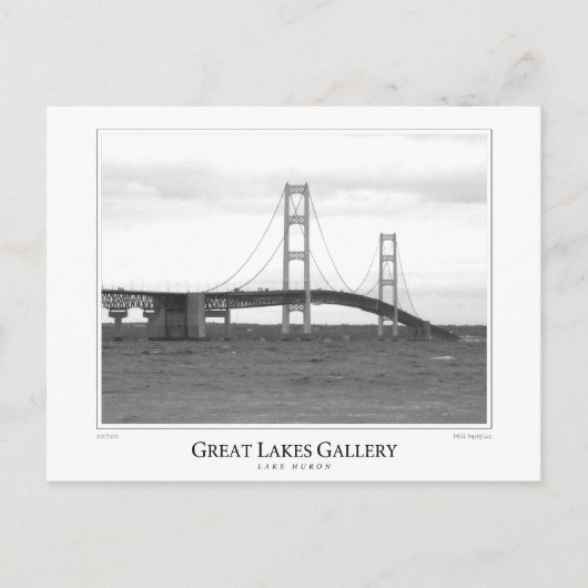 Huron-See #1 Postkarte (Vorderseite)