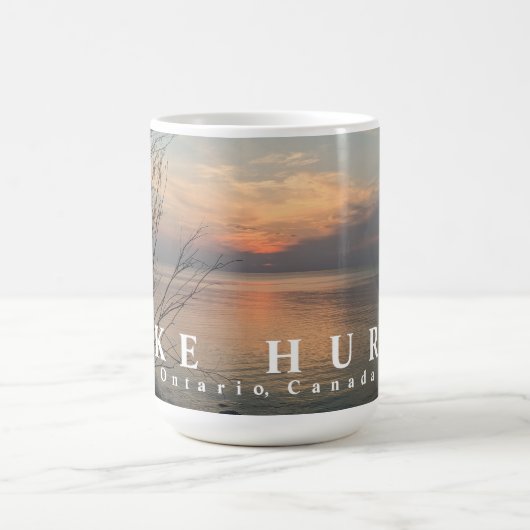 Huron Sunset Lake Kaffeetasse (Mittel)