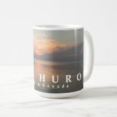 Huron Sunset Lake Kaffeetasse (VorderseiteRechts)