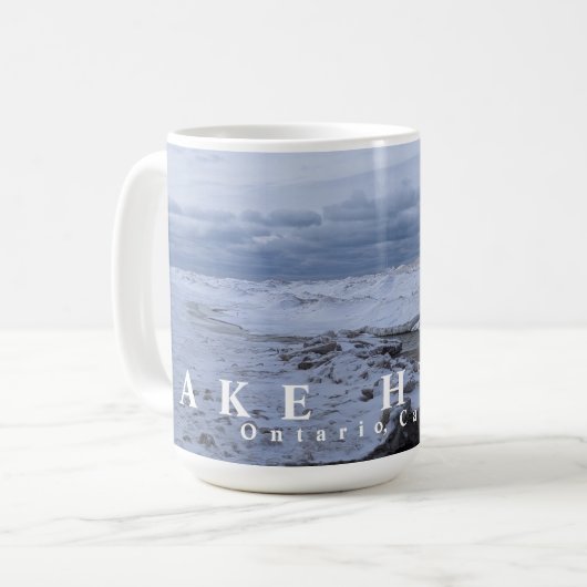 Huron Winter Kaffeetasse (Vorderseite Links)