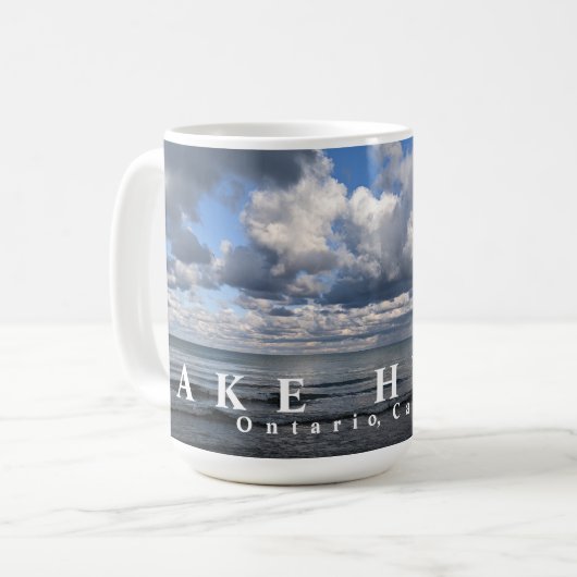 Huron-Wolken Kaffeetasse (Vorderseite Links)