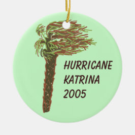 Hurr. Katrina Memorial Ornament/Grün - Anpassen! Keramik Ornament
