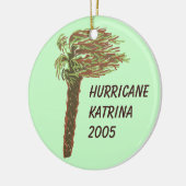Hurr. Katrina Memorial Ornament/Grün - Anpassen! Keramik Ornament (Links)
