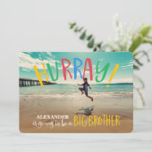 Hurra! | Ankündigung der Schwangerschaft des Big B (Stehend Vorderseite)