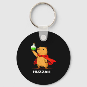 Hurra Capybara Alchemist lustiger Zaubertrank Meme Schlüsselanhänger