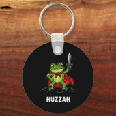 Hurra-Frosch Schlüsselanhänger (Vorderseite)