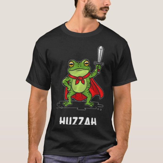 Hurra Frosch T-Shirt (Vorderseite)
