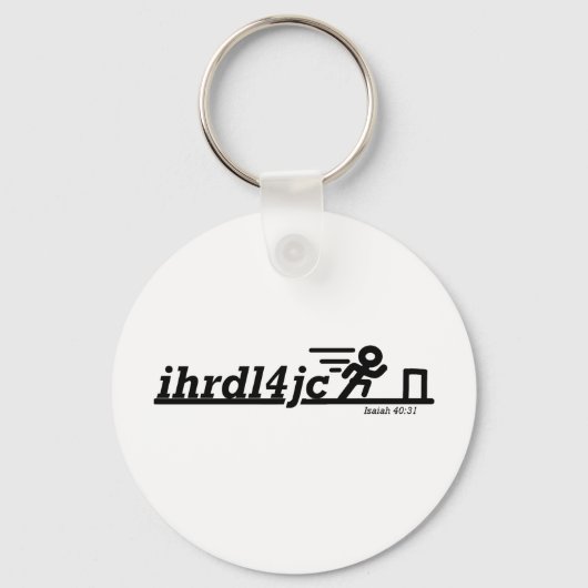 Hurra für Jesus Schlüsselanhänger (Vorderseite)