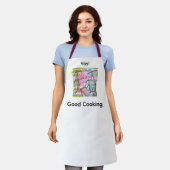 Hurra! Gutes Kochen Schürze (Getragen)