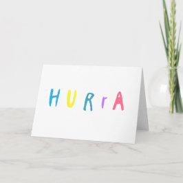 Hurra Karte