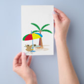 Hurra, Urlaub! Flyer (Handgriff)