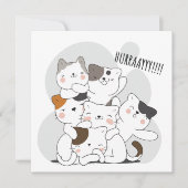 HURRAAYY EINLADUNG (Vorderseite)