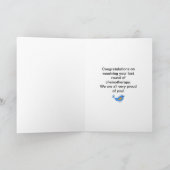 Hurray-Last-Runde der Chemotherapie Karte (Innenseite)