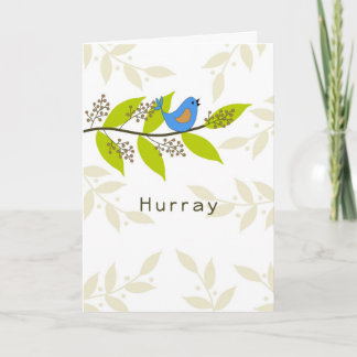 Hurray-Last-Runde der Chemotherapie Karte