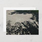 HURRAY Shadow Hands & Blätter DIY Postkarte (Vorne/Hinten)