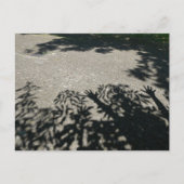 HURRAY Shadow Hands & Blätter DIY Postkarte (Vorderseite)