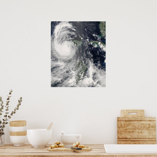 Hurricane Dean Poster (Küche)