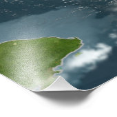 Hurricane Dennis Fotodruck (Ecke)