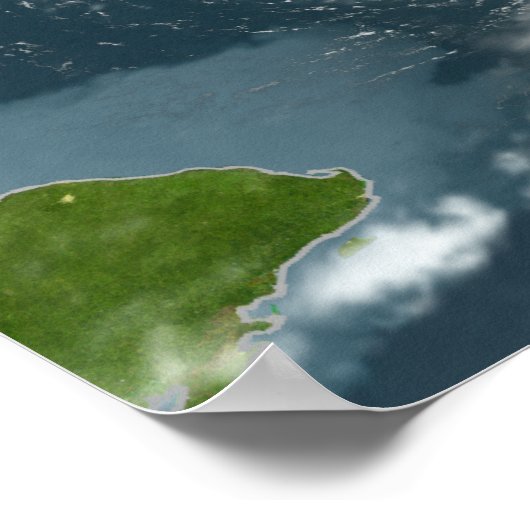 Hurricane Dennis Poster (Ecke)